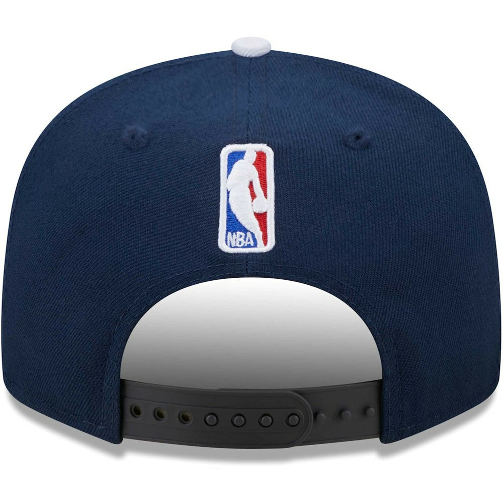 Navy/Gray Dallas Mavericks Jersey Hook Statement Edition 9FIFTY Snapback Hat sale | NBA