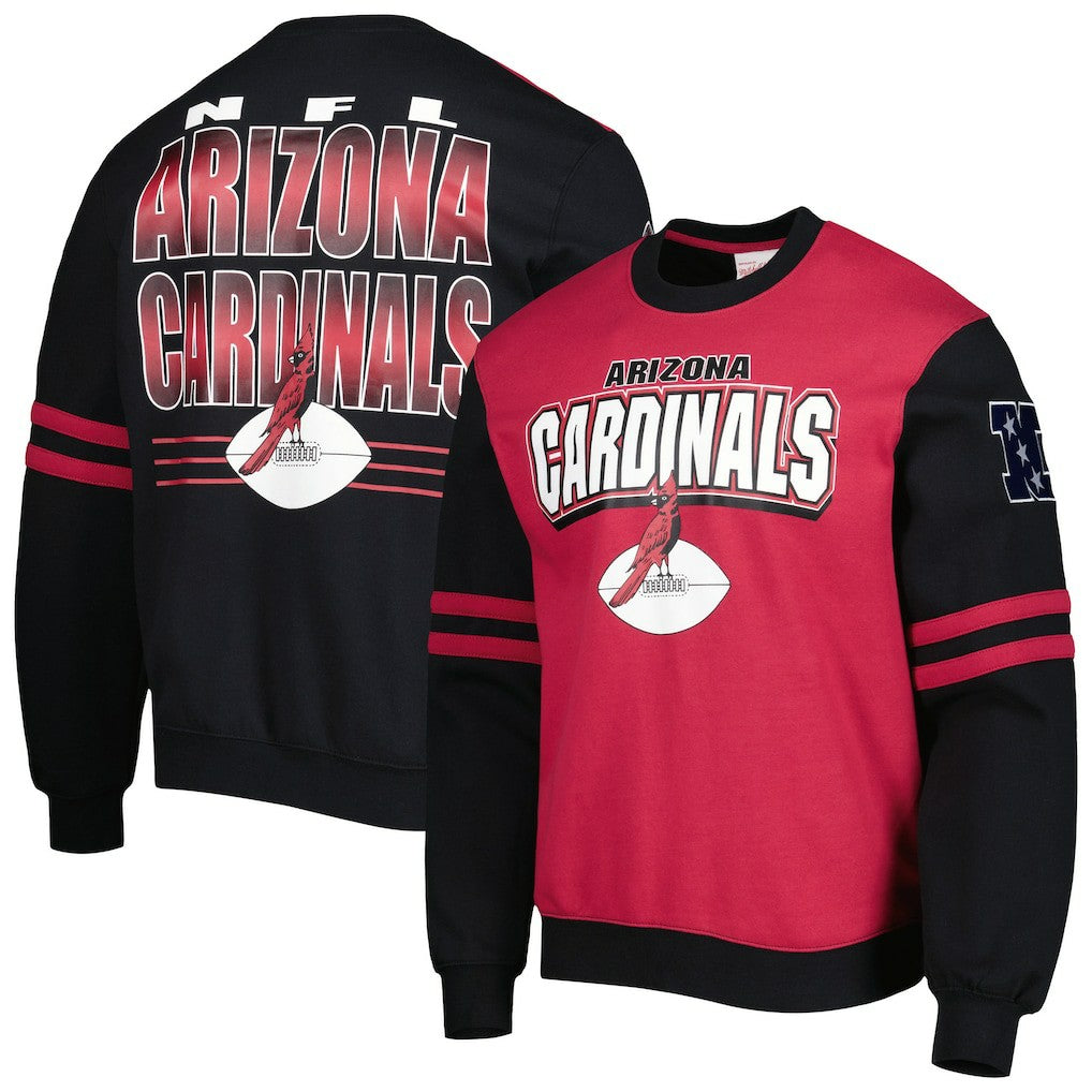 Arizona Cardinals All Over 2.0 Pullover Sweatshirt | NFL Hot
