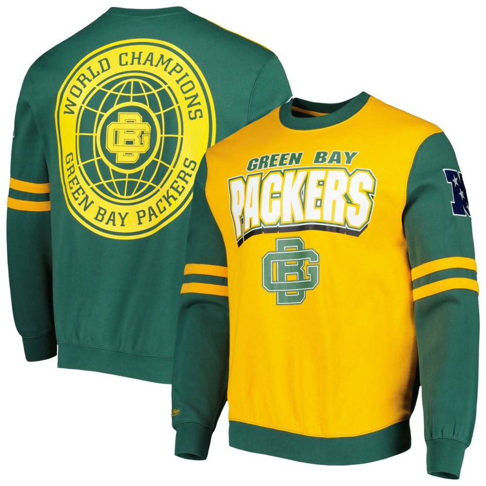 Green Bay Packers All Over 2.0 Pullover Sweatshirt | NFL Outlet