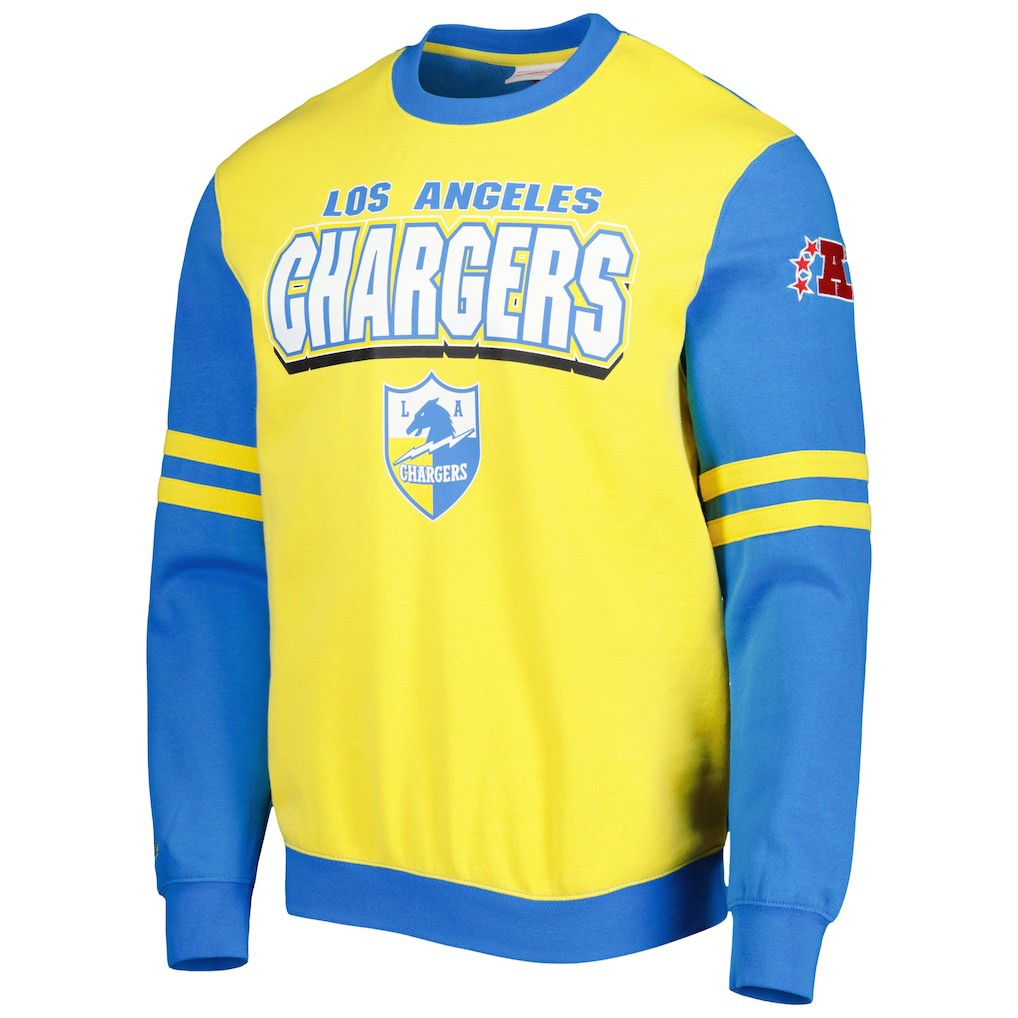 Los Angeles Chargers All Over 2.0 Pullover Sweatshirt | NFL US