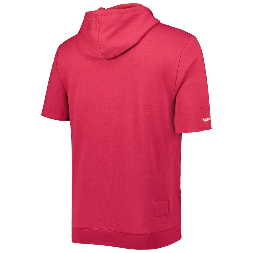 Arizona Cardinals Washed Short Sleeve Pullover Hoodie | NFL Discount