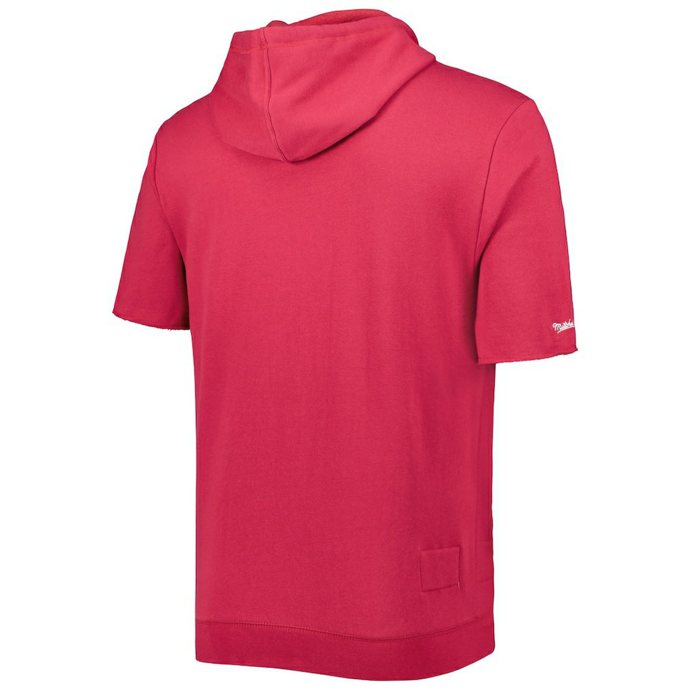 Arizona Cardinals Washed Short Sleeve Pullover Hoodie | NFL Discount