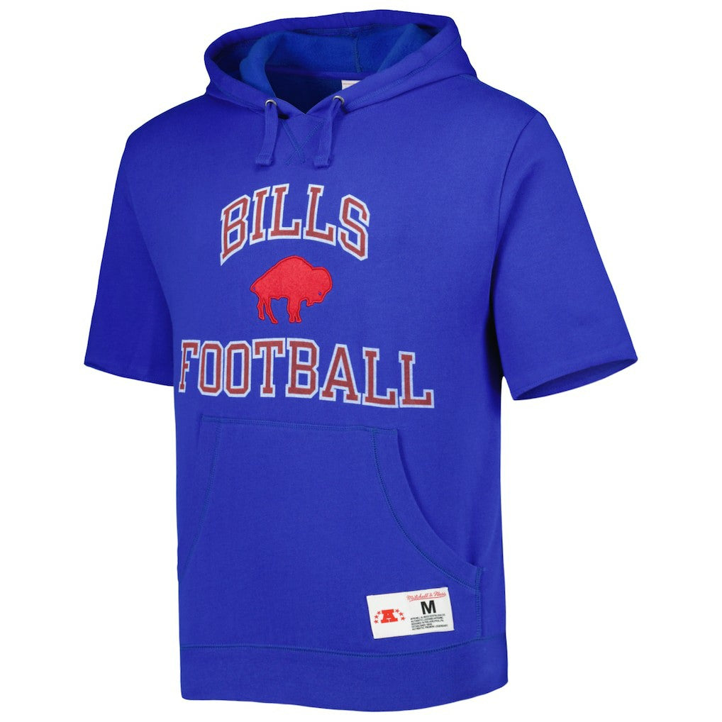 Buffalo Bills Washed Short Sleeve Pullover Hoodie | NFL Online