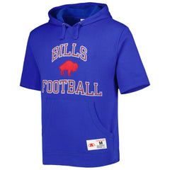 Buffalo Bills Washed Short Sleeve Pullover Hoodie | NFL Online