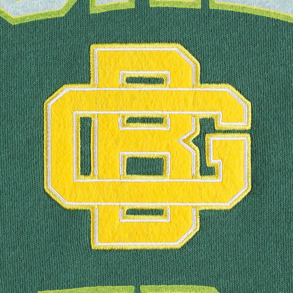 Green Bay Packers Washed Short Sleeve Pullover Hoodie | NFL Outlet