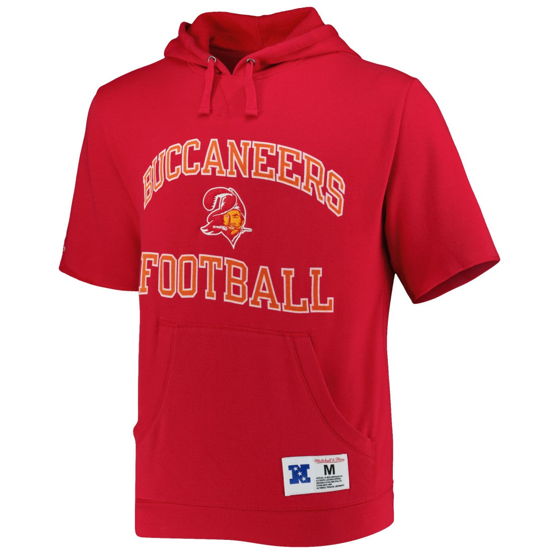 Tampa Bay Buccaneers Washed Short Sleeve Pullover Hoodie | NFL Near me