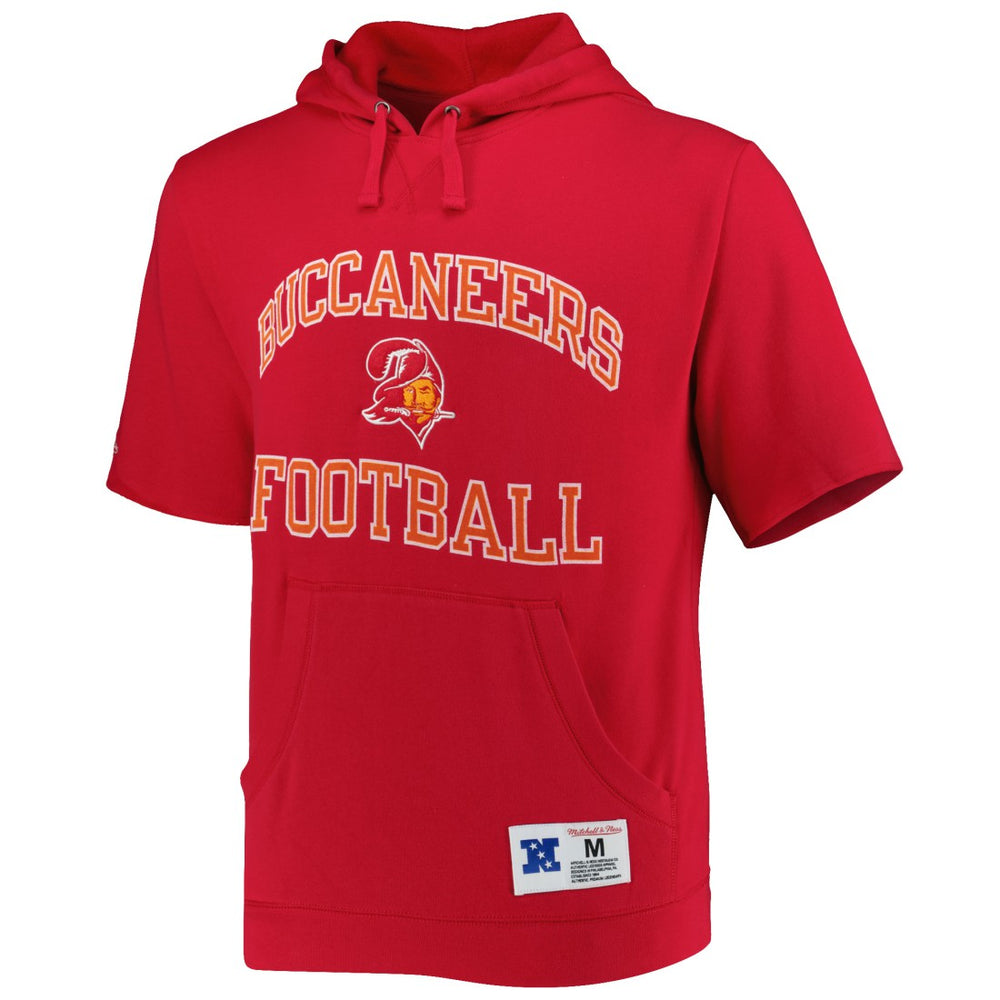 Tampa Bay Buccaneers Washed Short Sleeve Pullover Hoodie | NFL Near me