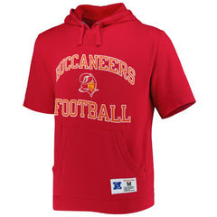 Tampa Bay Buccaneers Washed Short Sleeve Pullover Hoodie | NFL Near me