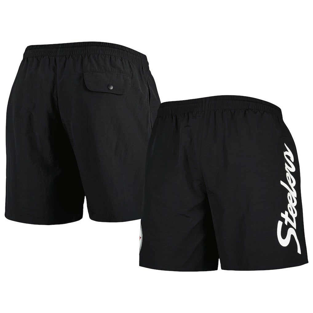Pittsburgh Steelers Team Essentials Nylon Shorts | NFL Online