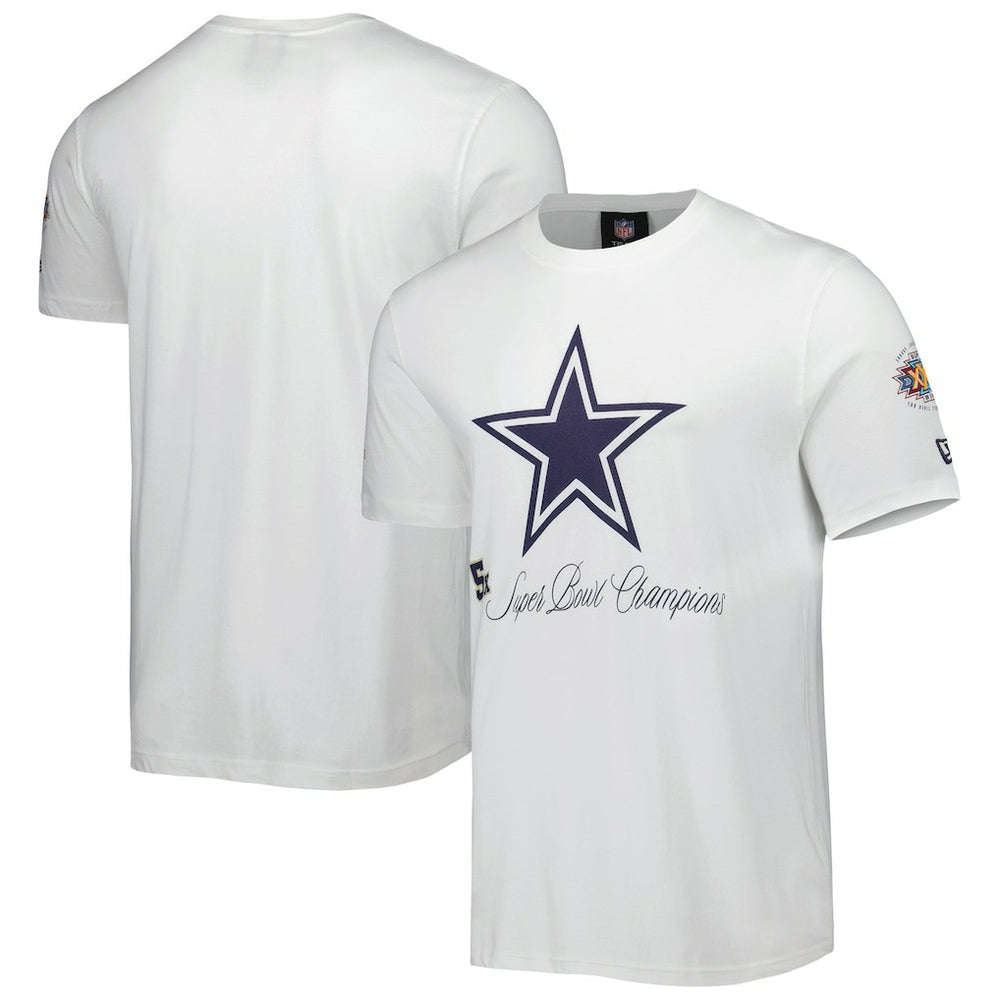 Dallas Cowboys 5x Super Bowl Champions T-Shirt | NFL Discount