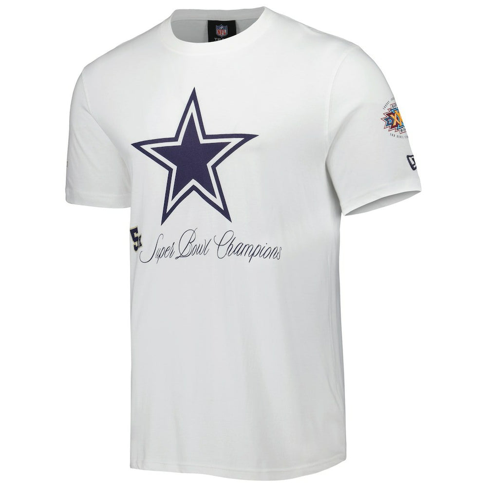 Dallas Cowboys 5x Super Bowl Champions T-Shirt | NFL Discount