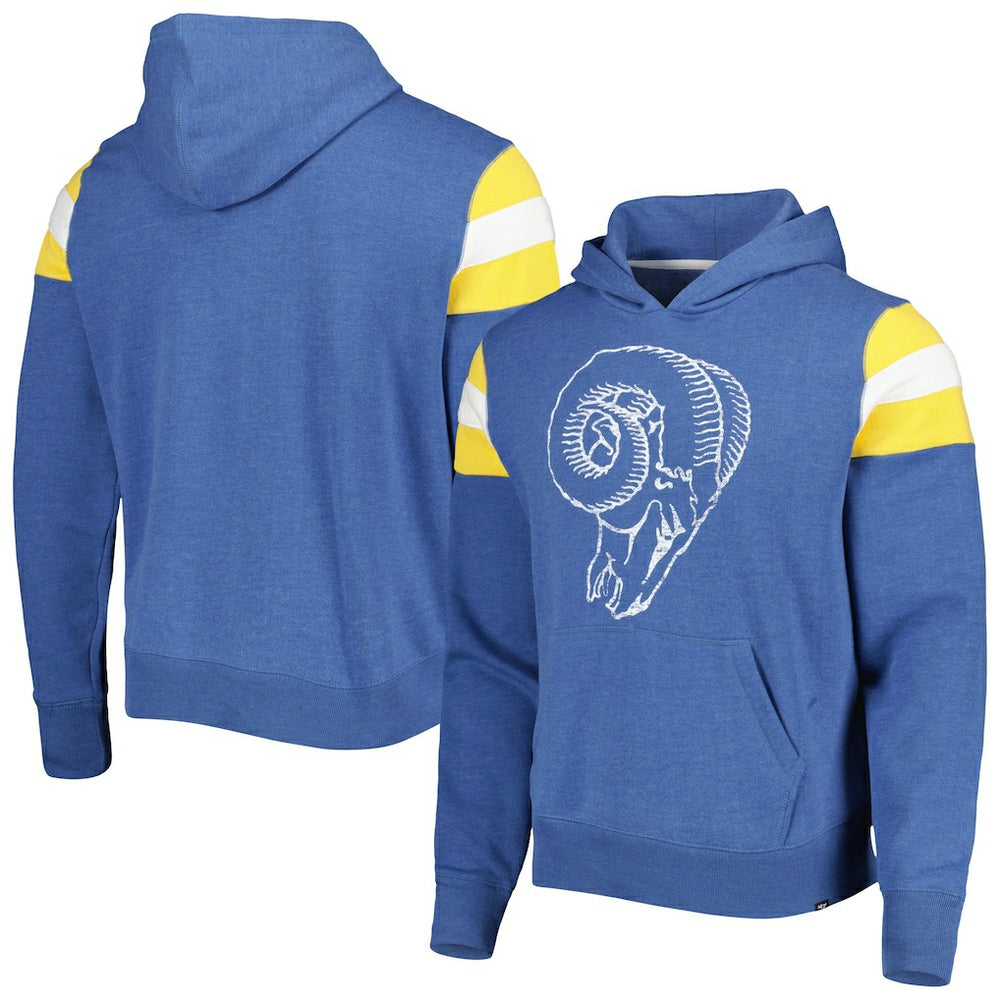 Los Angeles Rams '47 Legacy Premier Nico Pullover Hoodie | NFL On sale