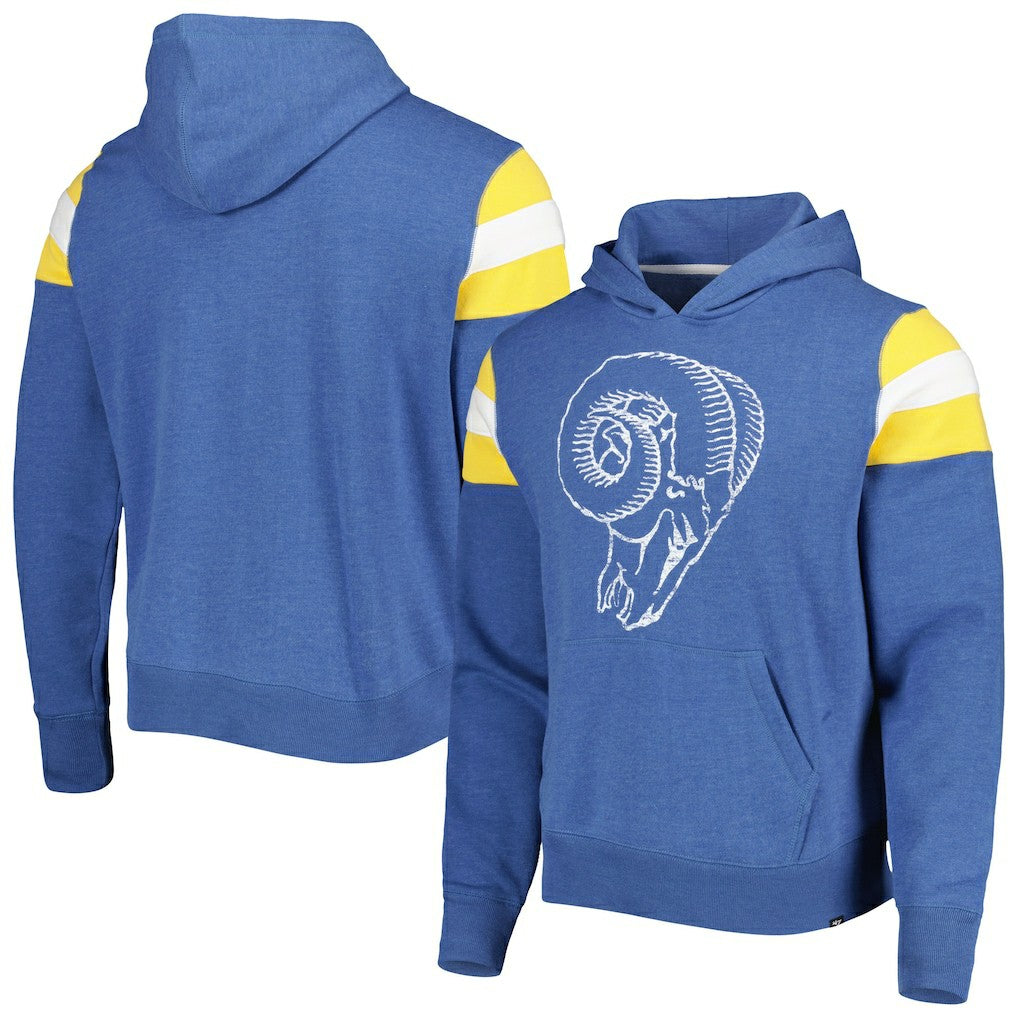 Los Angeles Rams '47 Legacy Premier Nico Pullover Hoodie | NFL On sale