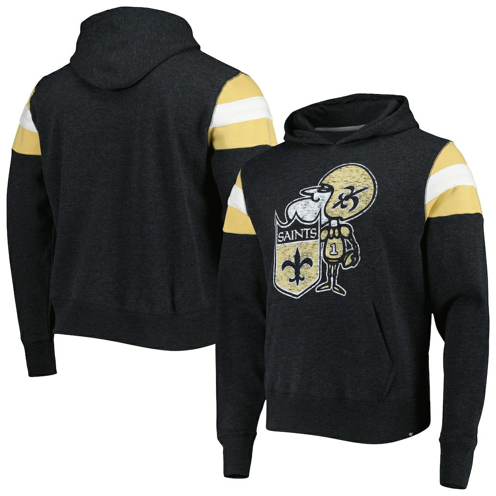 New Orleans Saints '47 Legacy Premier Nico Pullover Hoodie | NFL Online