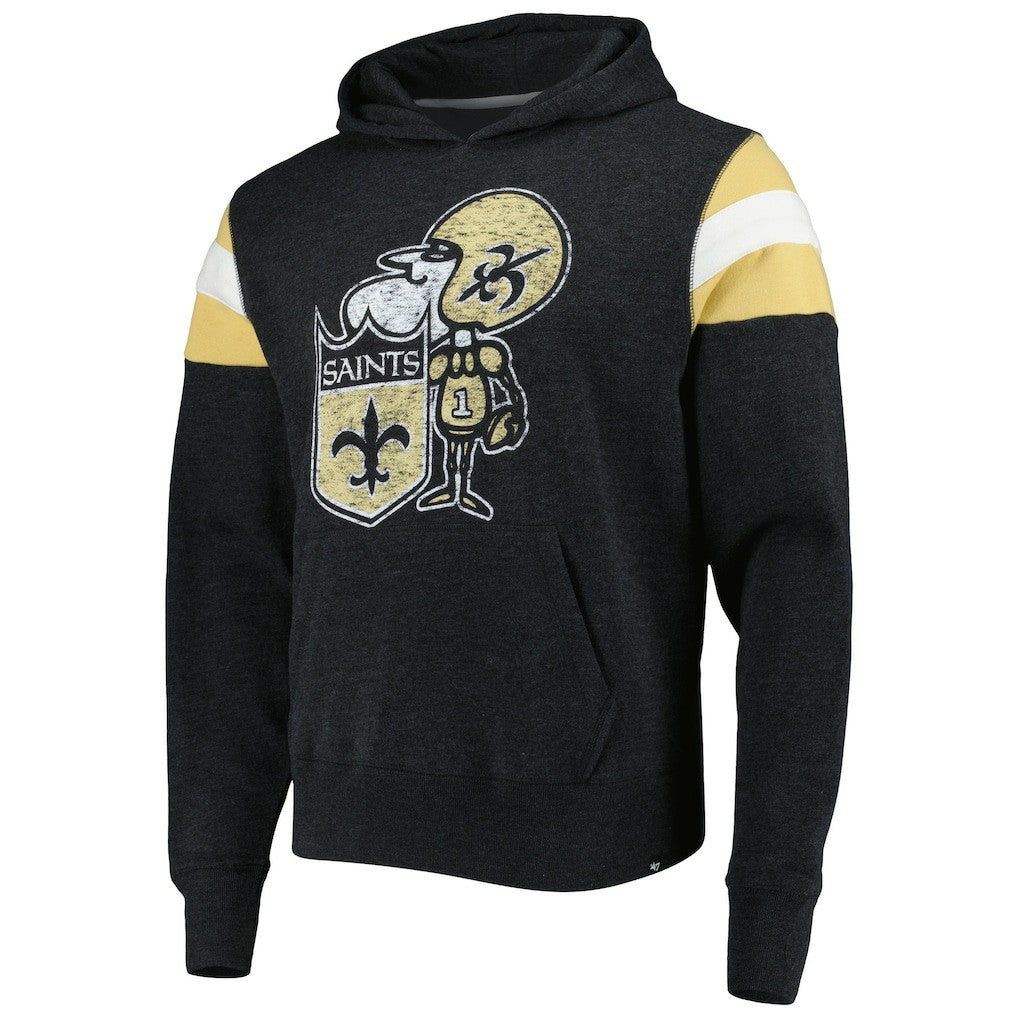 New Orleans Saints '47 Legacy Premier Nico Pullover Hoodie | NFL Online