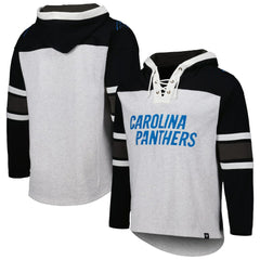 Carolina Panthers '47 Gridiron Lace-Up Pullover Hoodie | NFL Hot