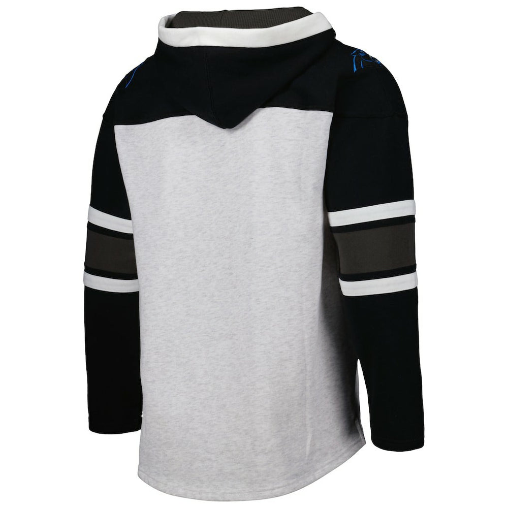 Carolina Panthers '47 Gridiron Lace-Up Pullover Hoodie | NFL Hot