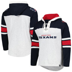 Houston Texans '47 Gridiron Lace-Up Pullover Hoodie | NFL Outlet