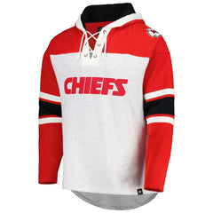 Kansas City Chiefs '47 Gridiron Lace-Up Pullover Hoodie | NFL Sale
