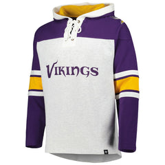Minnesota Vikings '47 Gridiron Lace-Up Pullover Hoodie | NFL Sale