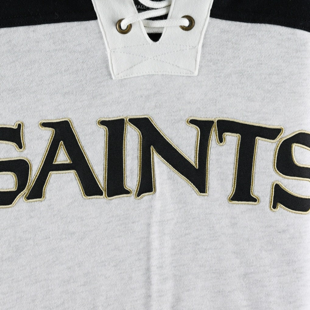 New Orleans Saints '47 Gridiron Lace-Up Pullover Hoodie | NFL On sale