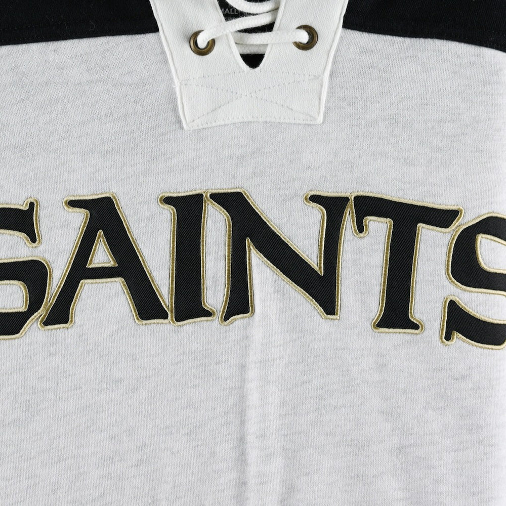 New Orleans Saints '47 Gridiron Lace-Up Pullover Hoodie | NFL On sale
