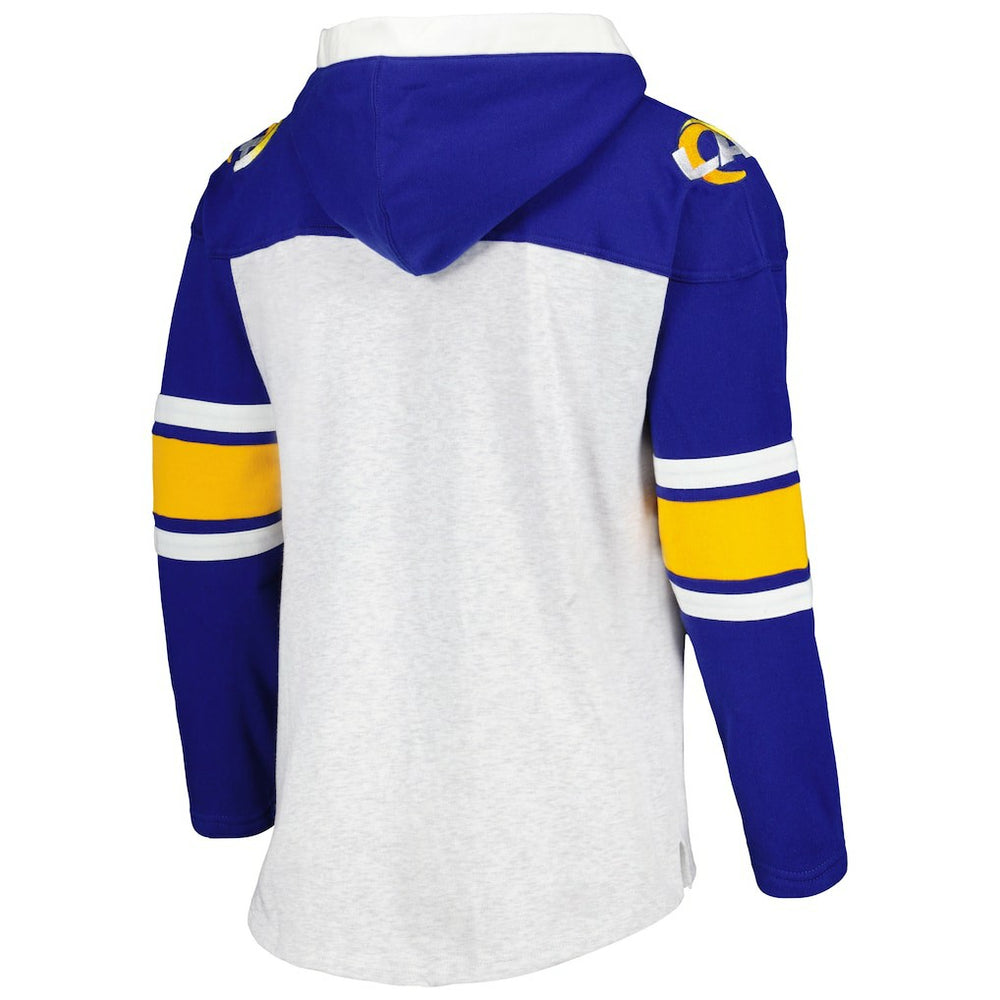 Los Angeles Rams '47 Gridiron Lace-Up Pullover Hoodie | NFL Near me