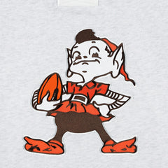 Cleveland Browns '47 Brownie The Elf Historic Logo Gridiron Lace-Up Pullover Hoodie | NFL Online