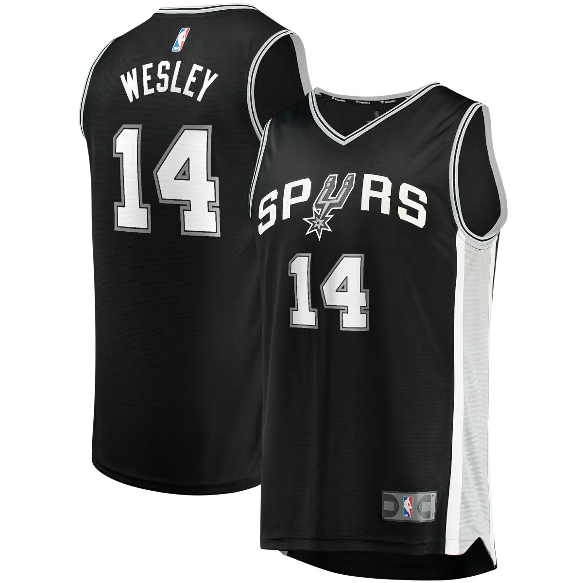 Black Blake Wesley San Antonio Spurs Fast Break Replica Player Jersey | NBA
