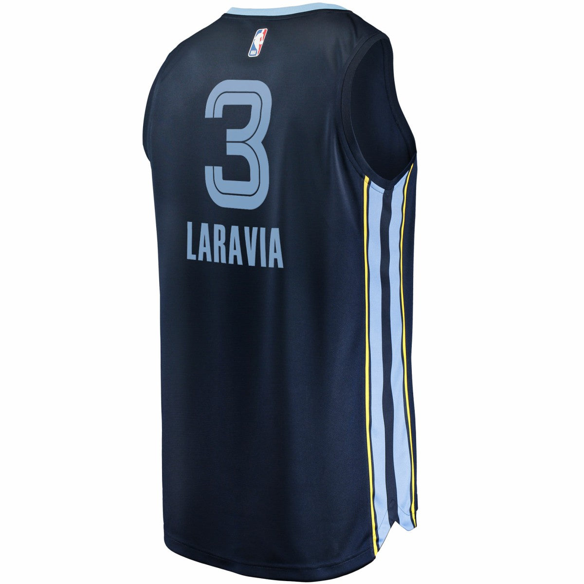 Navy Jake LaRavia Memphis Grizzlies Fast Break Replica Player Jersey | NBA
