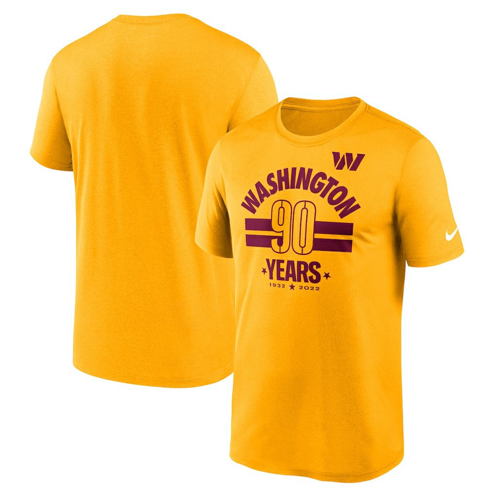 Washington Commanders 90th Anniversary Legend T-Shirt | NFL Hot