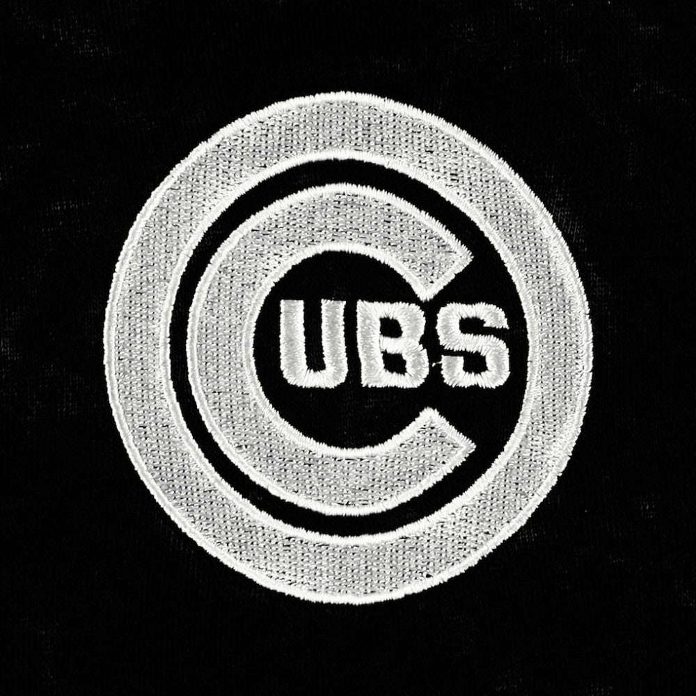 Chicago Cubs The Wild Collective Women's Marble Pullover Hoodie - MLB Hoodies