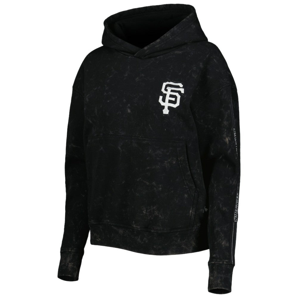San Francisco Giants The Wild Collective Women's Marble Pullover Hoodie - MLB Hoodies