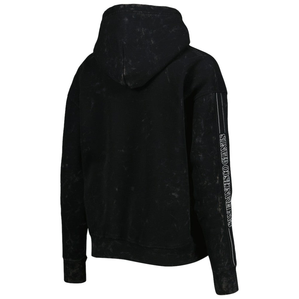 San Francisco Giants The Wild Collective Women's Marble Pullover Hoodie - MLB Hoodies