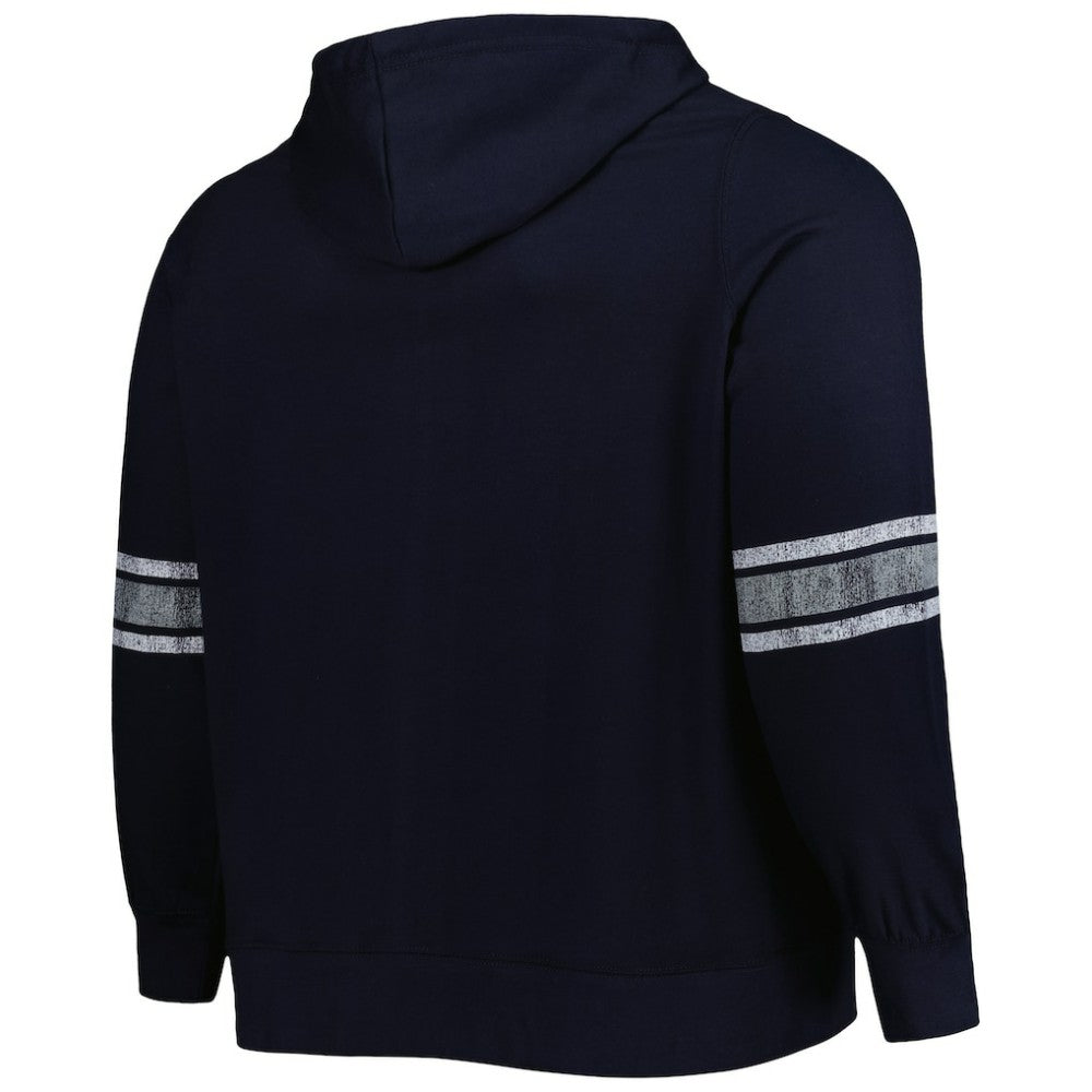 Boston Red Sox Women's Plus Size Front Logo Full-Zip Hoodie - MLB Hoodies