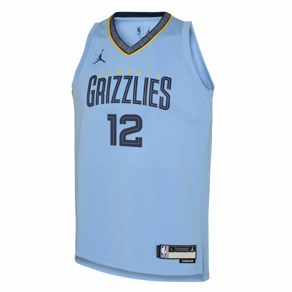 Light Blue Ja Morant Memphis Grizzlies Jordan Brand Youth Swingman Jersey | NBA
