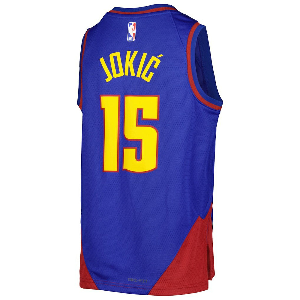 Blue Nikola Jokic Denver Nuggets Jordan Brand Youth Swingman Jersey sale | NBA