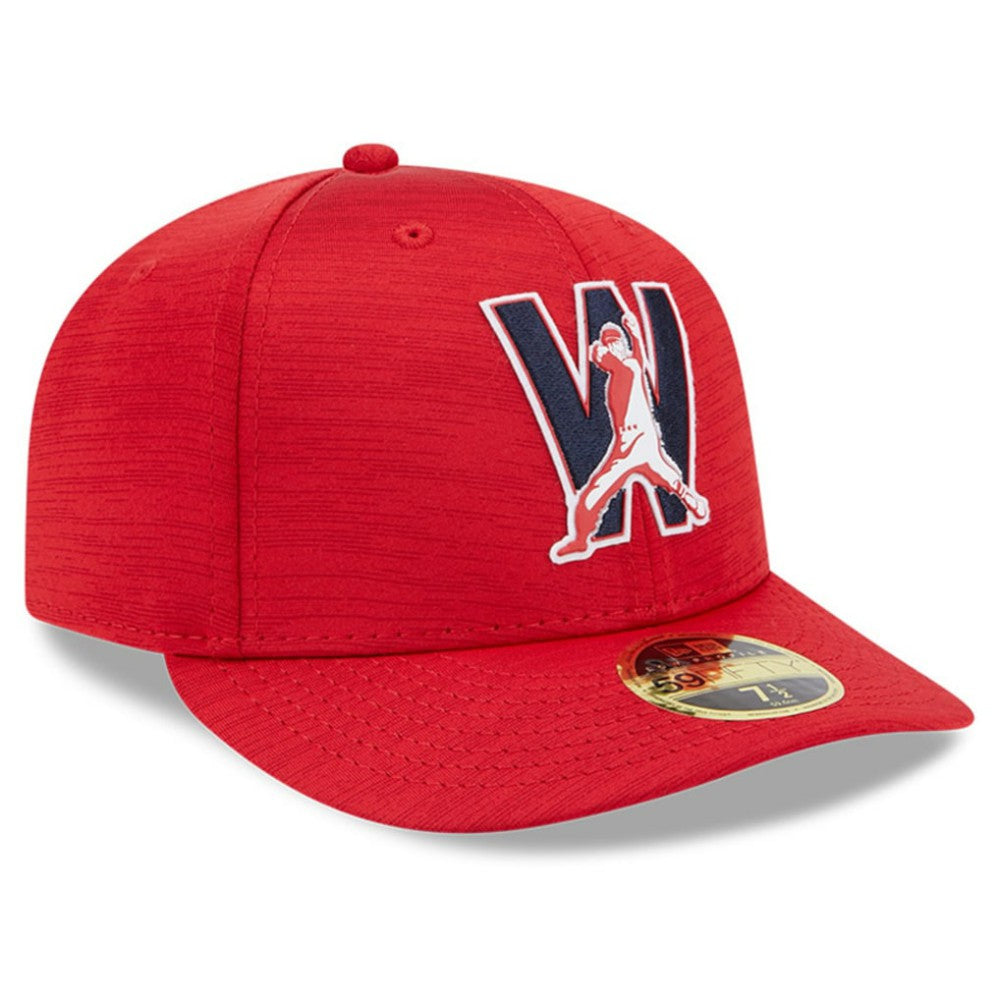 Washington Nationals New Era 2023 Clubhouse Low Profile 59FIFTY Fitted Hat - MLB Hats