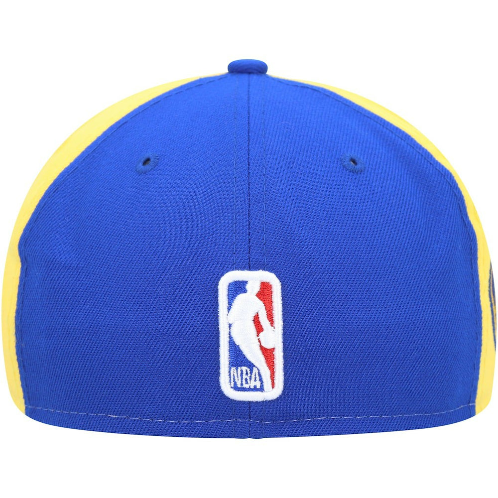 White/Royal Golden State Warriors Back Half 9FIFTY Fitted Hat sale | NBA