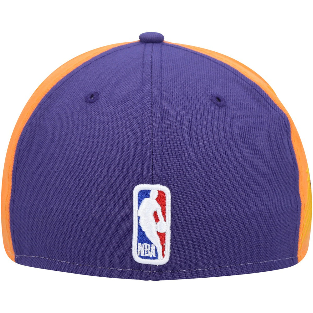 White/Purple Phoenix Suns Back Half 9FIFTY Fitted Hat | NBA
