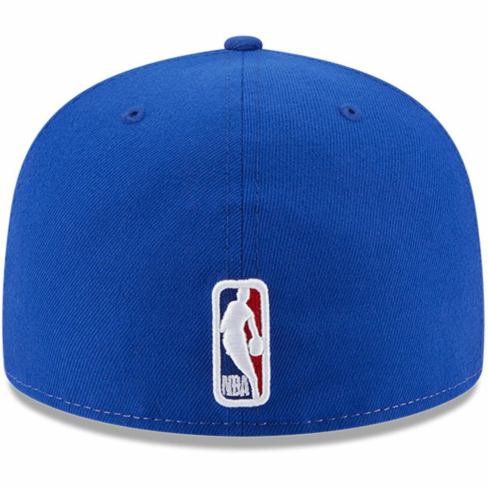 White/Royal Philadelphia 76ers Back Half 9FIFTY Fitted Hat | NBA