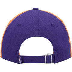 White/Purple Phoenix Suns Back Half 9TWENTY Adjustable Hat | NBA