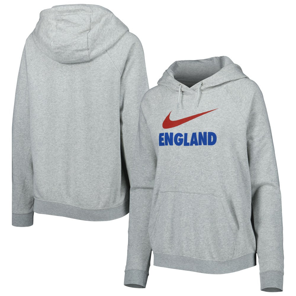 England National Team Women's Lockup Varsity Fleece Raglan Pullover Hoodie