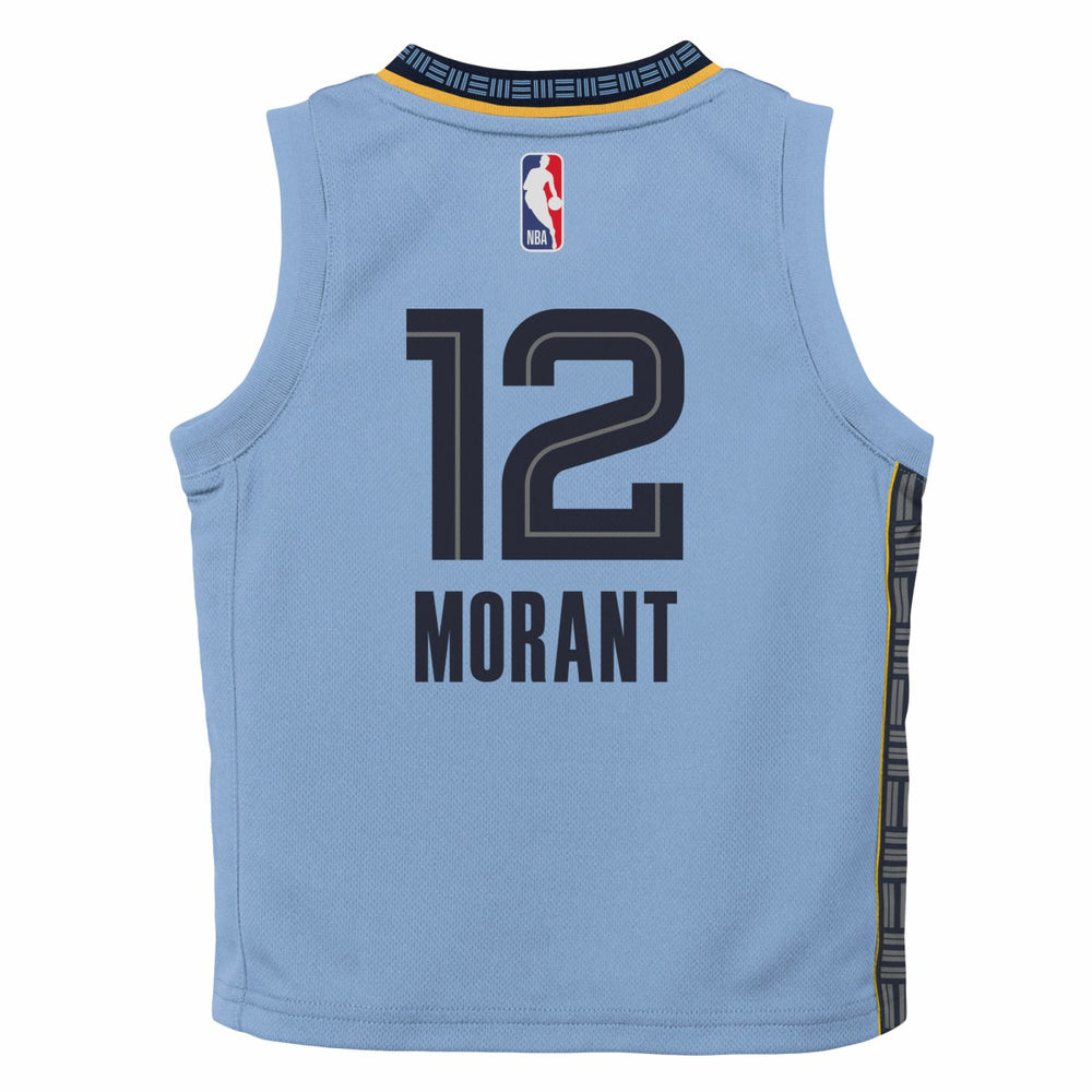Light Blue Ja Morant Memphis Grizzlies Jordan Brand Preschool 2022/23 Statement Edition Jersey | NBA