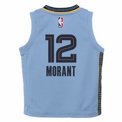 Light Blue Ja Morant Memphis Grizzlies Jordan Brand Preschool 2022/23 Statement Edition Jersey | NBA