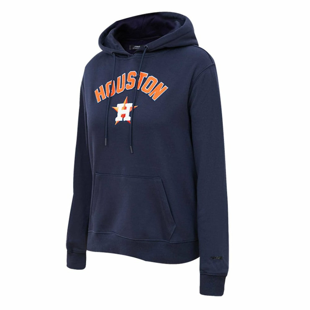 Houston Astros Pro Standard Women's Classic Fleece Pullover Hoodie - MLB Hoodies