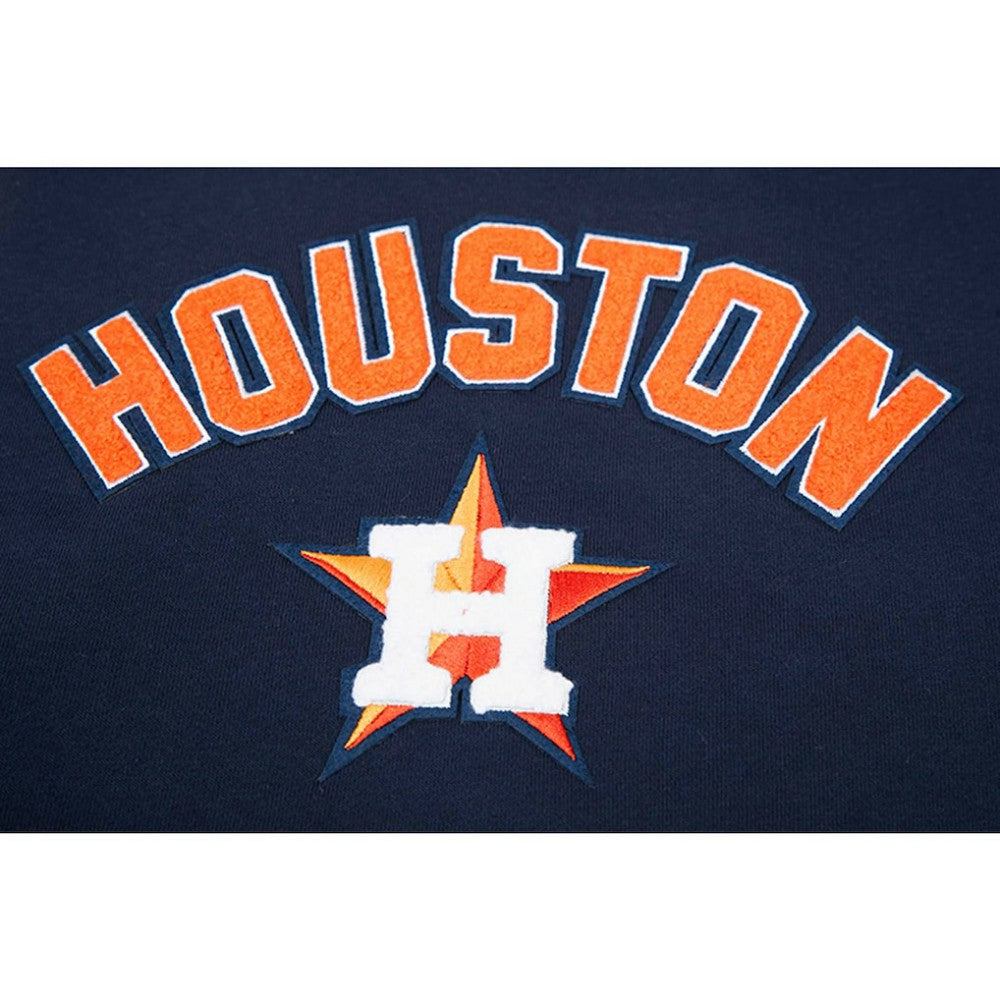 Houston Astros Pro Standard Women's Classic Fleece Pullover Hoodie - MLB Hoodies