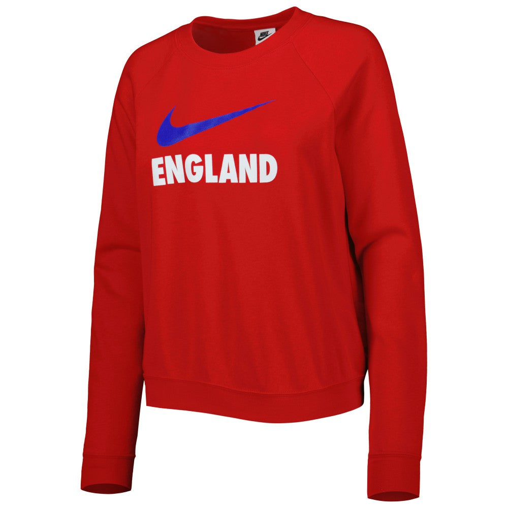 England National Team Women's Lockup Varsity Tri-Blend Raglan Pullover Sweatshirt