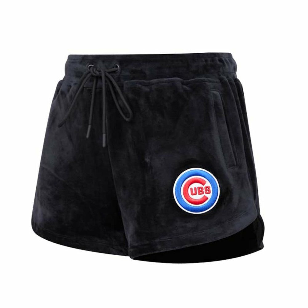 Chicago Cubs Pro Standard Women's Classic Velour Lounge Shorts - MLB Shorts