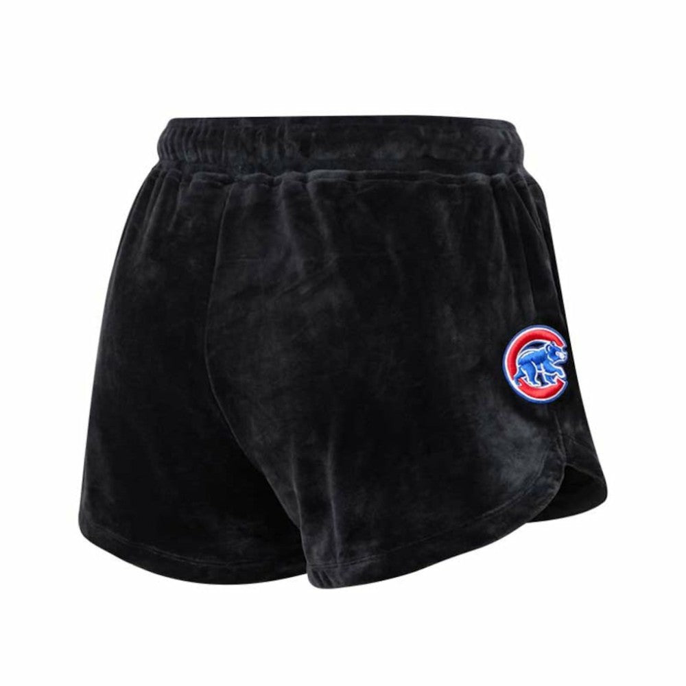 Chicago Cubs Pro Standard Women's Classic Velour Lounge Shorts - MLB Shorts